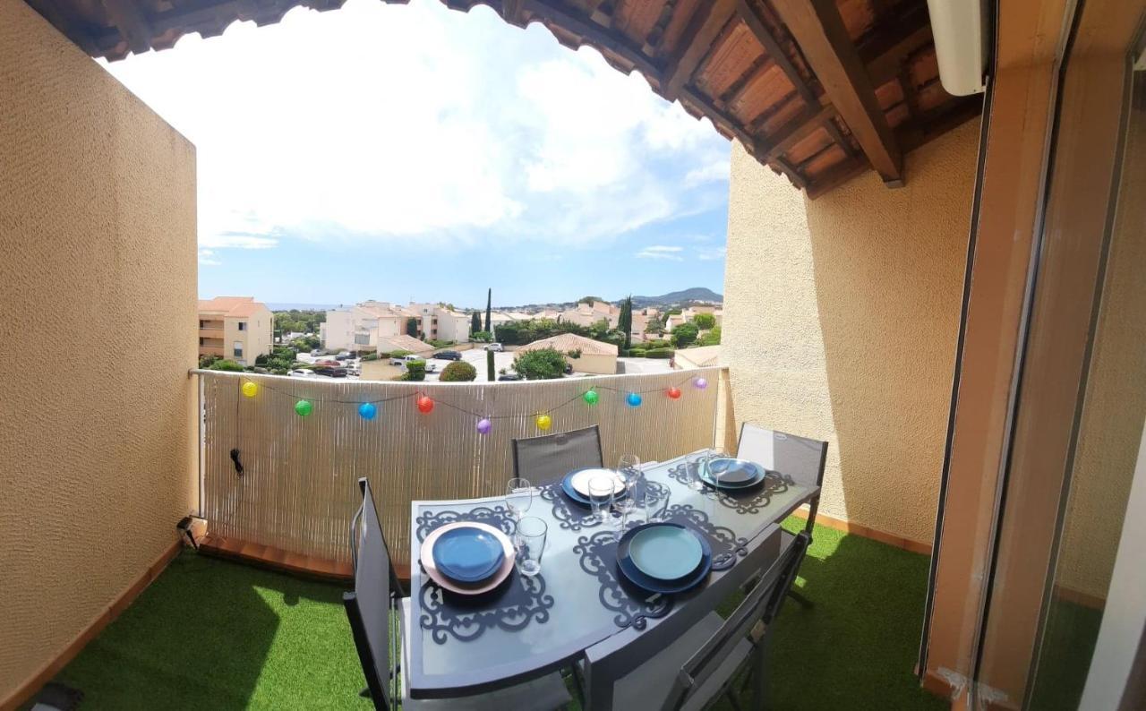 Superbe Appartement Avec Balcon Vue Mer ! Carqueiranne Εξωτερικό φωτογραφία
